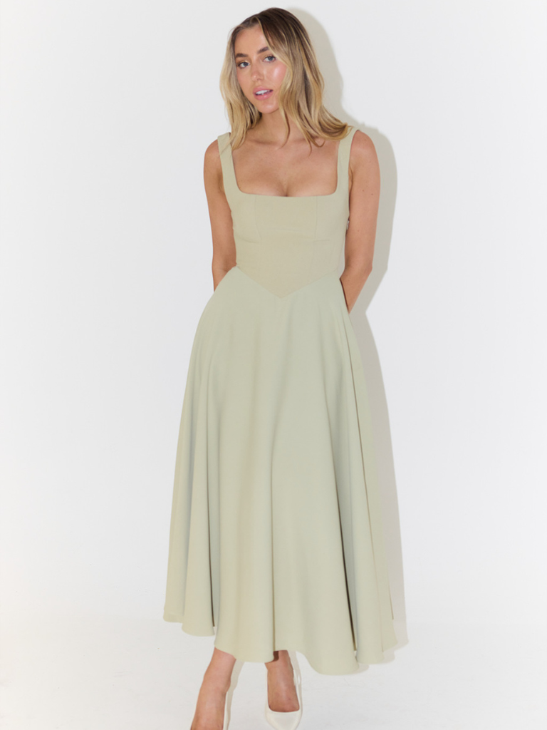 Melis - Elegante midi jurk voor dames