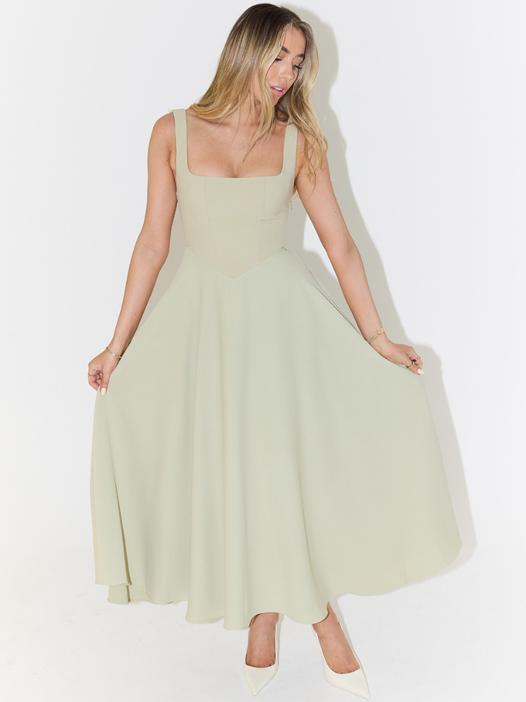 Melis - Elegante midi jurk voor dames