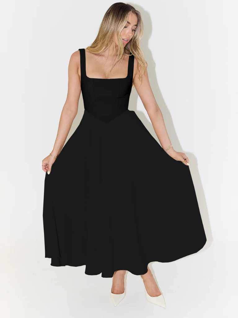 Melis - Elegante midi jurk voor dames