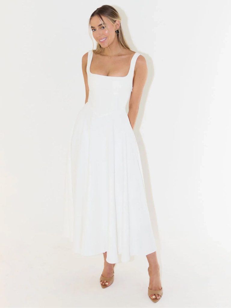 Melis - Elegante midi jurk voor dames
