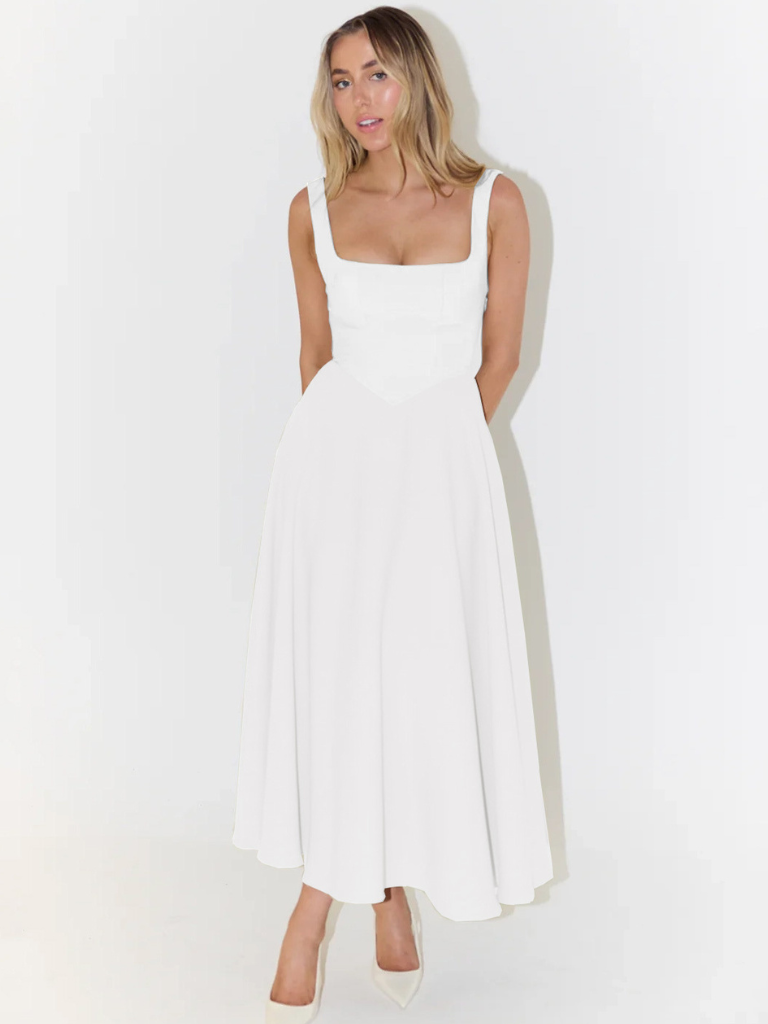 Melis - Elegante midi jurk voor dames