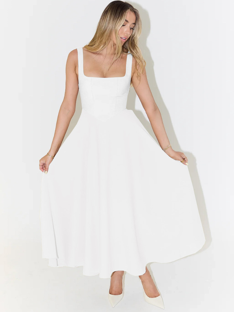Melis - Elegante midi jurk voor dames
