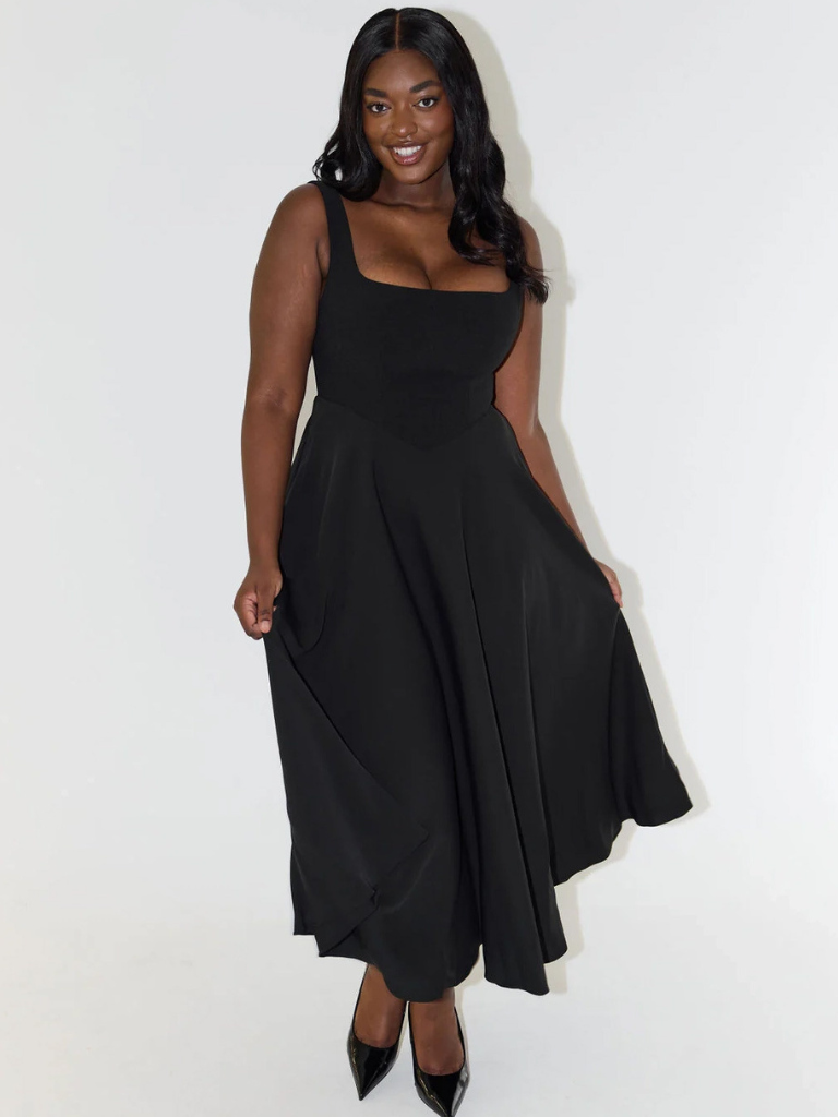 Melis - Elegante midi jurk voor dames