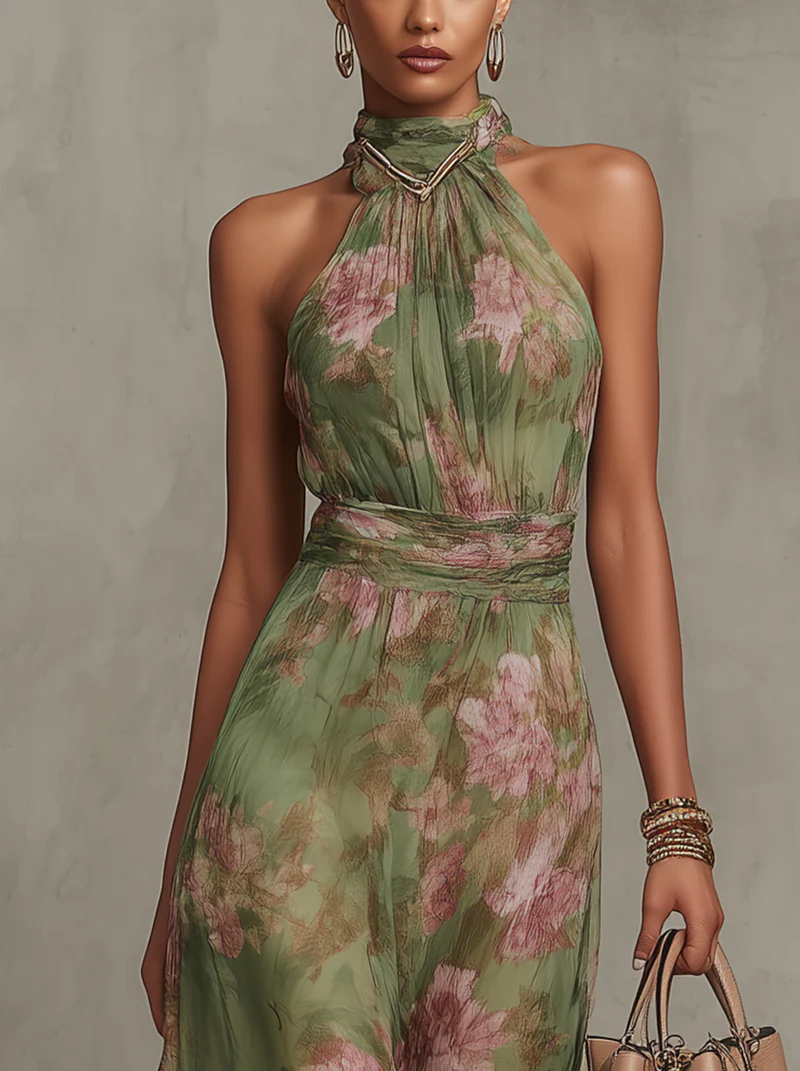 Aria - Elegante jurk met bloemenprint voor dames