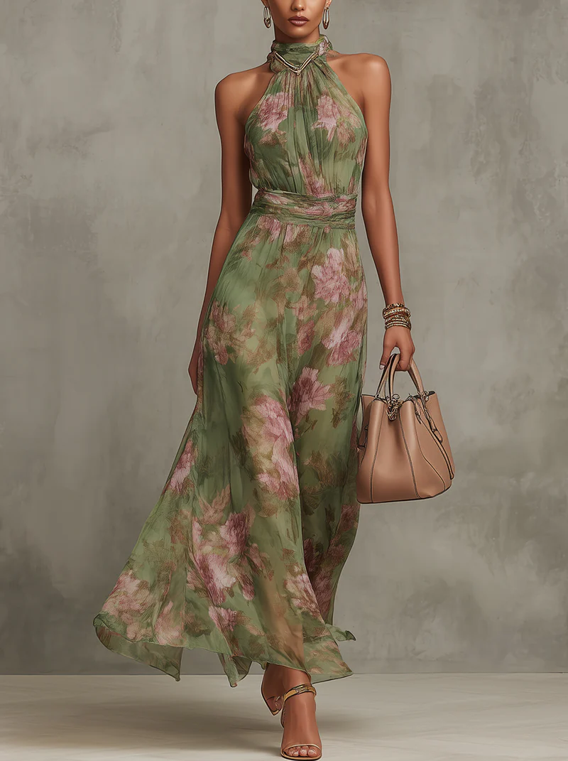 Aria - Elegante jurk met bloemenprint voor dames