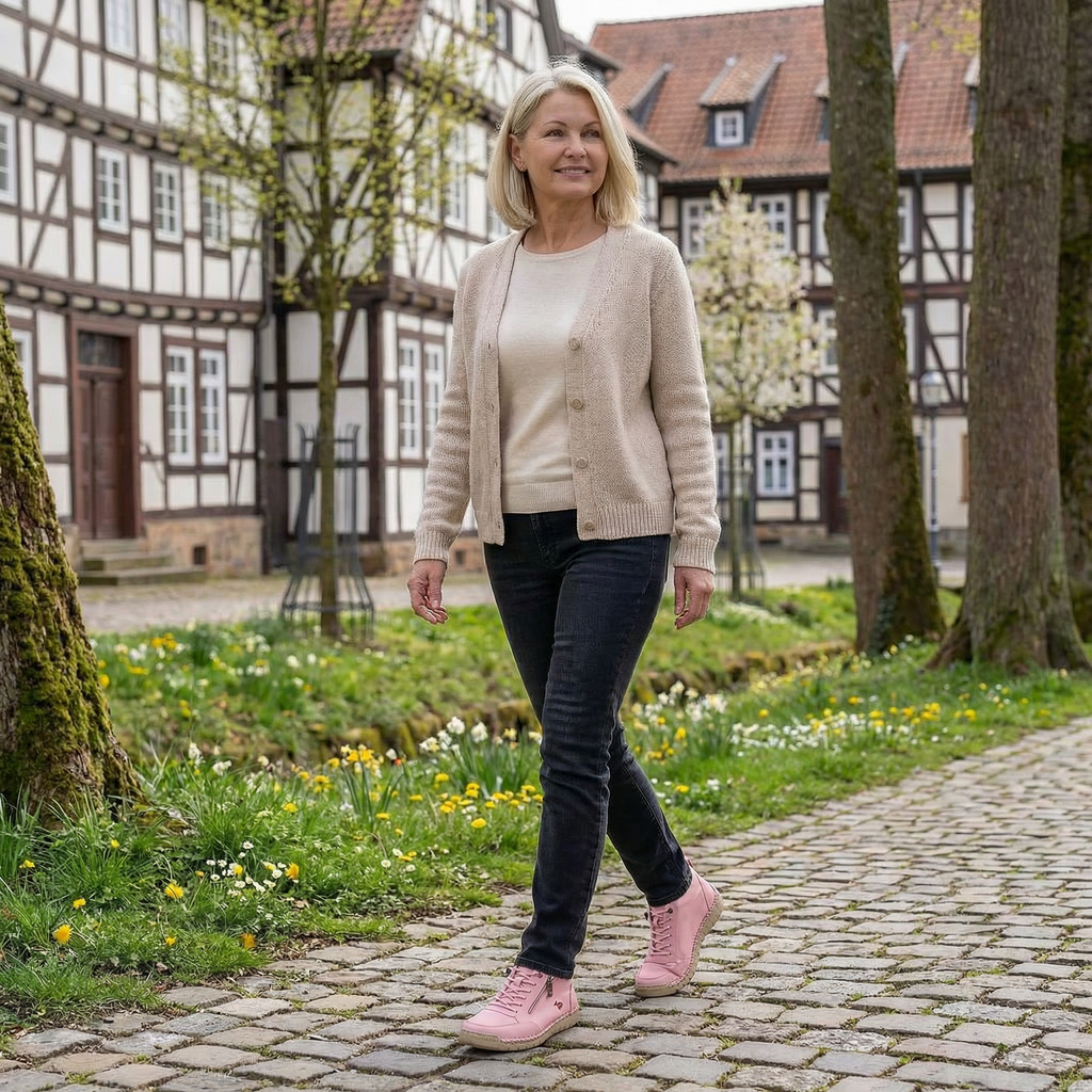 Mila - Orthopedische sneakers met rits voor dames