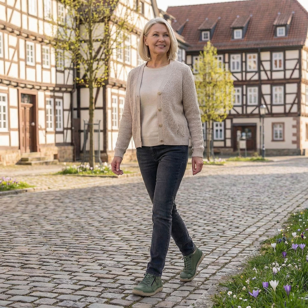 Mila - Orthopedische sneakers met rits voor dames