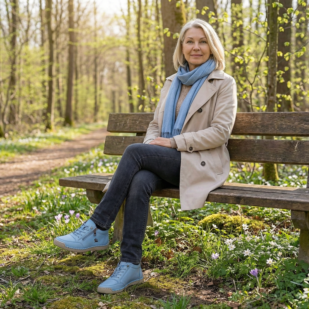 Mila - Orthopedische sneakers met rits voor dames