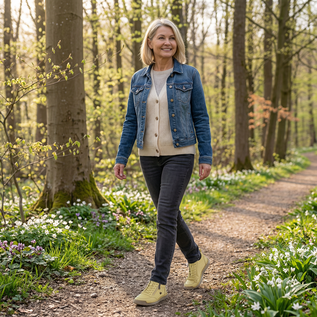 Mila - Orthopedische sneakers met rits voor dames