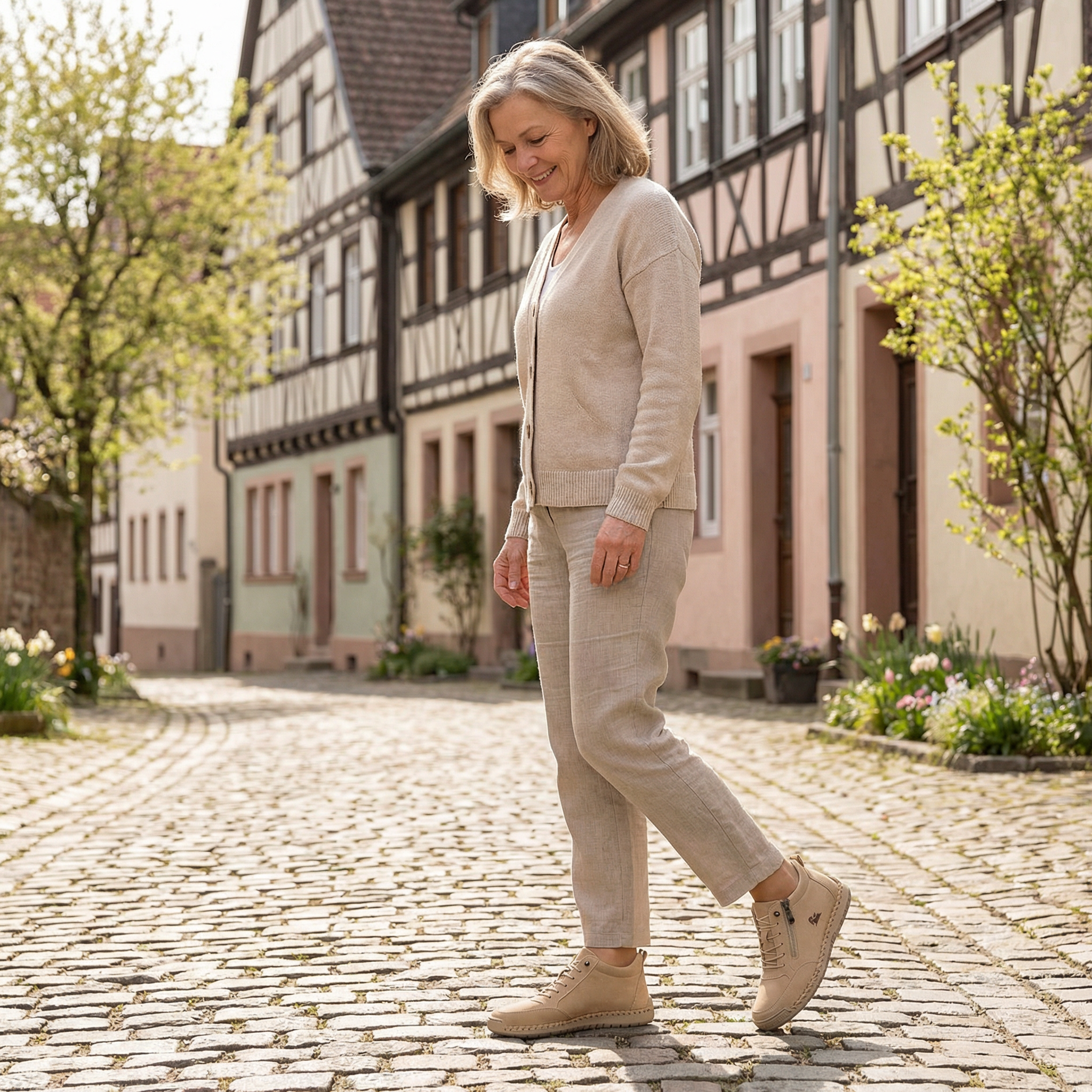 Mila - Orthopedische sneakers met rits voor dames