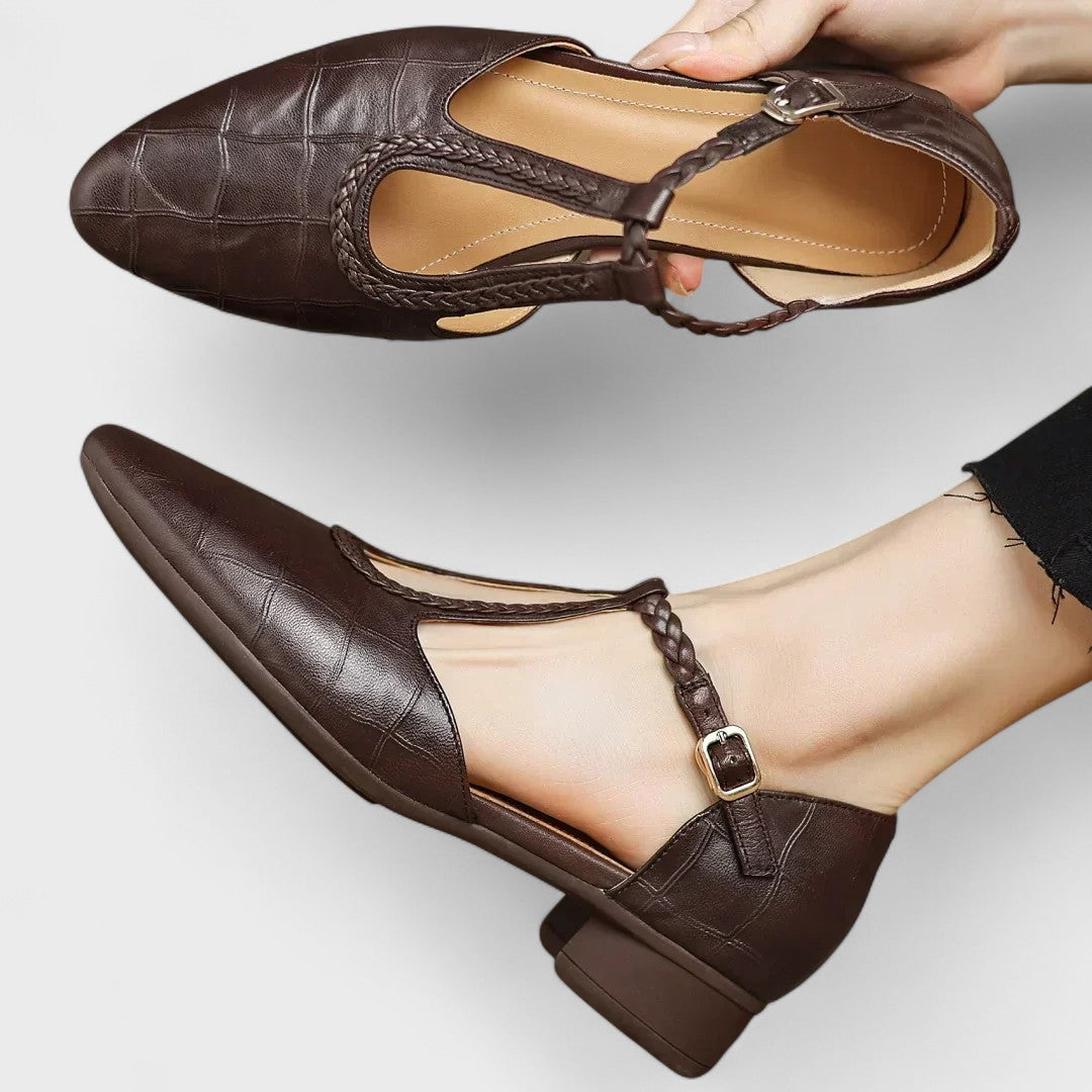 Elena - Comfortabele dames schoenen met gesp