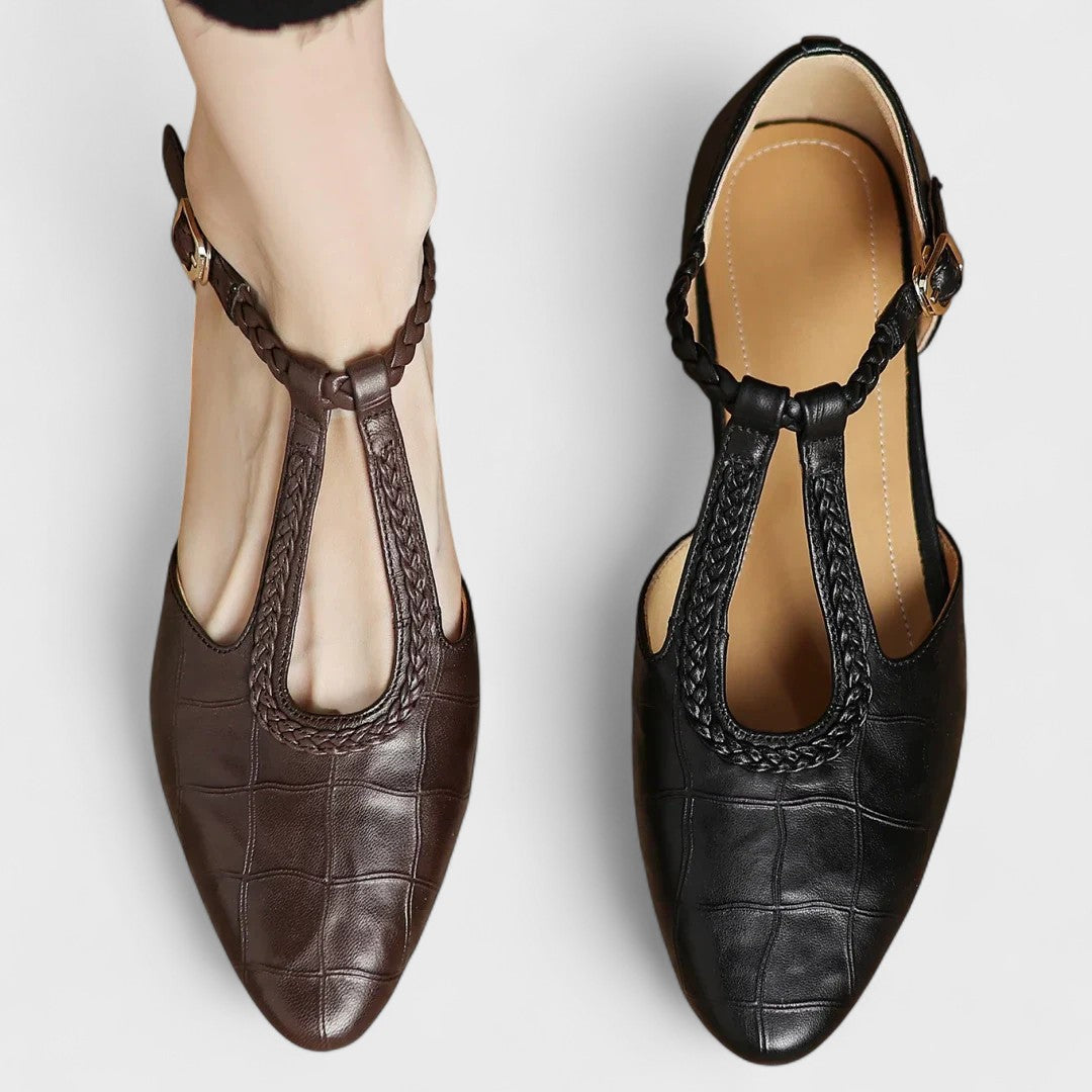 Elena - Comfortabele dames schoenen met gesp