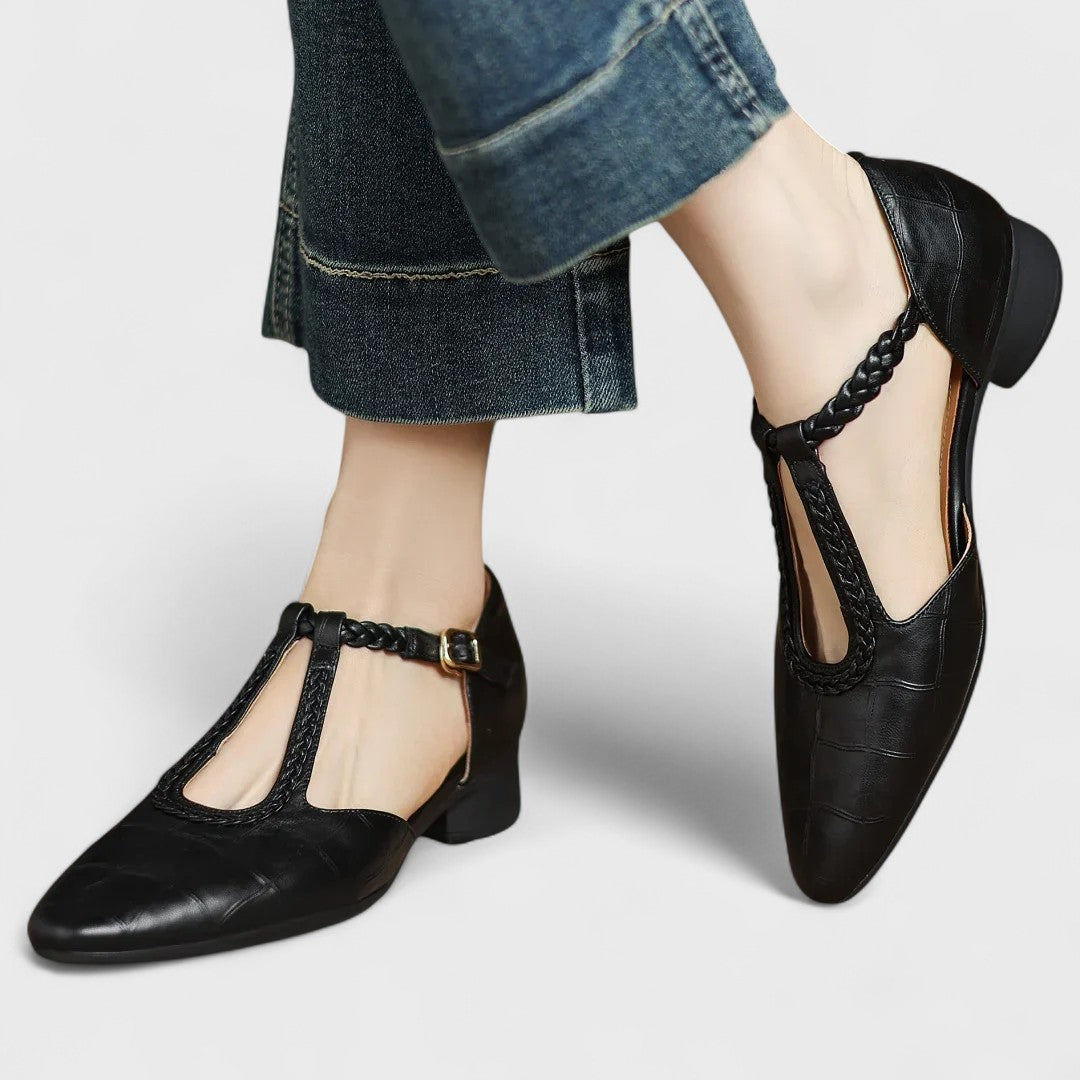 Elena - Comfortabele dames schoenen met gesp