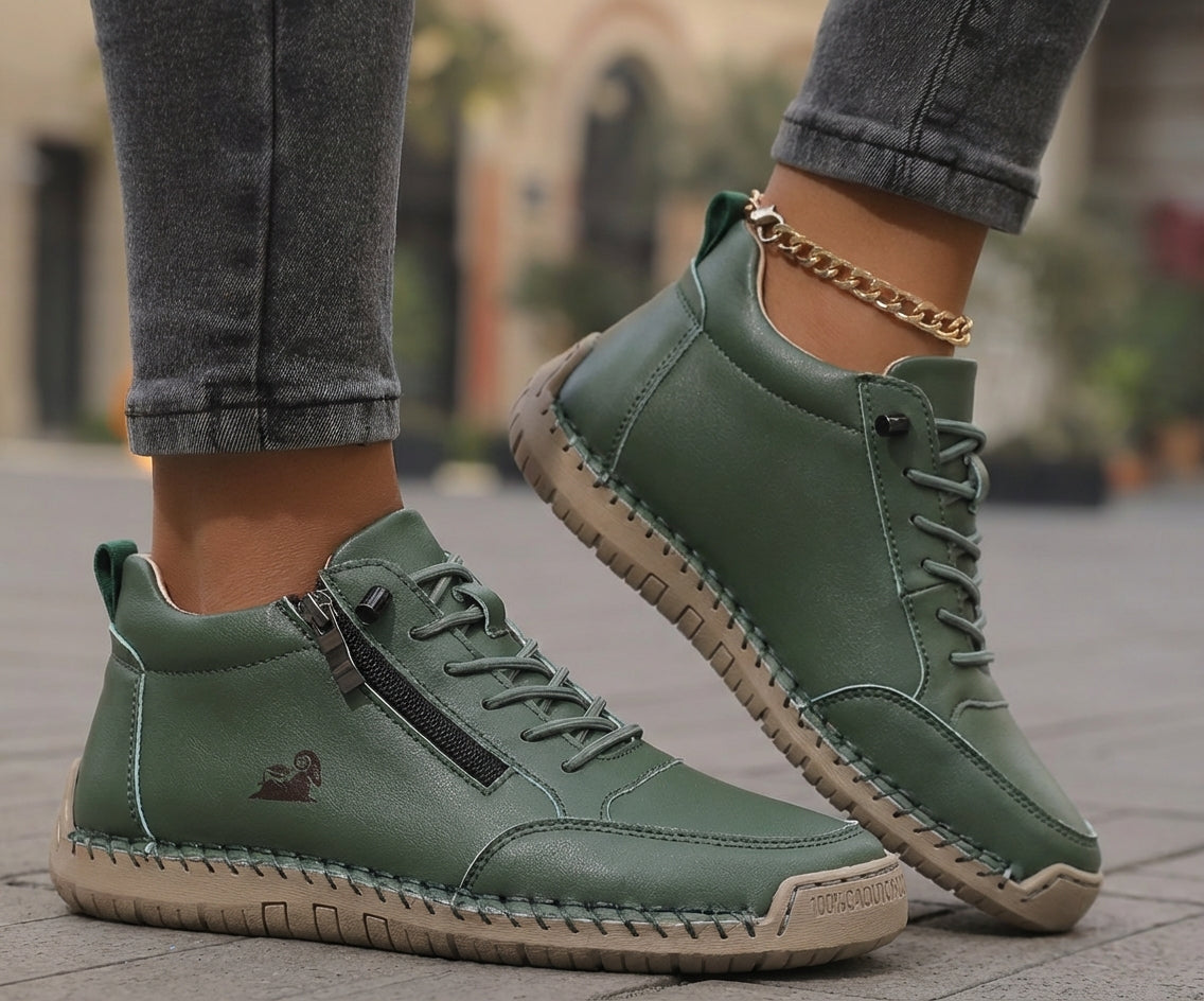 Mila - Orthopedische sneakers met rits voor dames