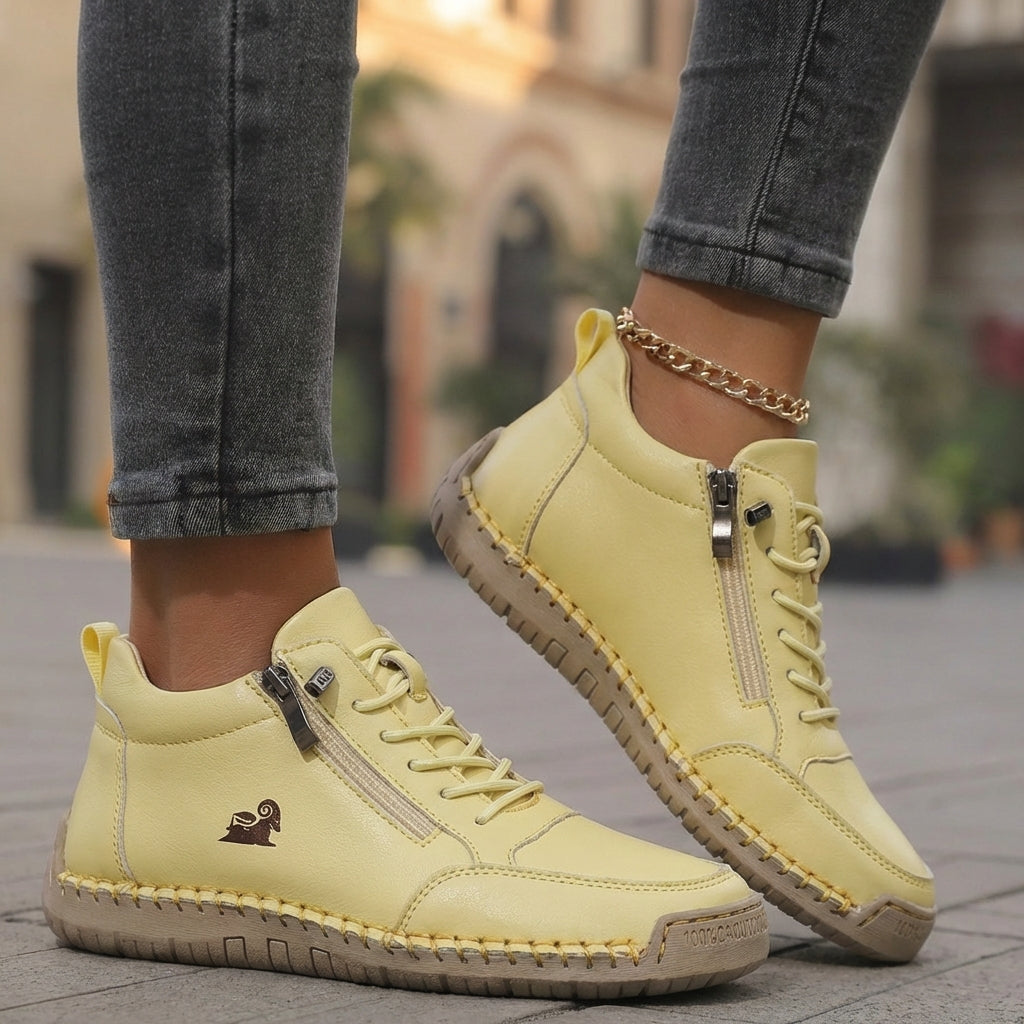 Mila - Orthopedische sneakers met rits voor dames